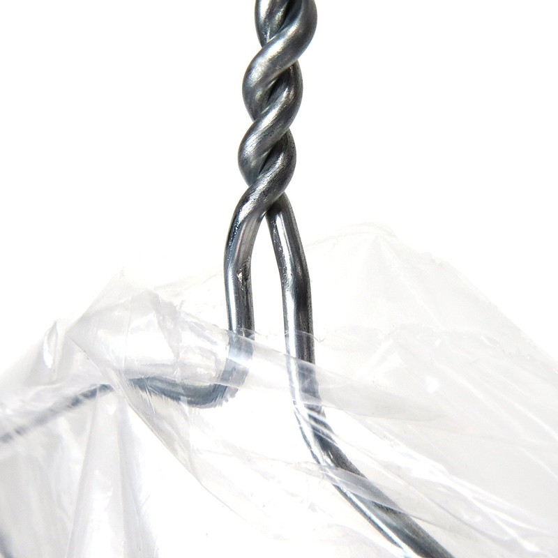 Hangerworld Pack of 20 Clear 80 Gauge Dry Cleaning Laundrette