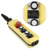 4 Directions Hoist Push Button Switch, 4 Buttons Crane Lifting