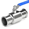 2" Tri-Clamp Ball Valve for home brewing, Stainless Steel 304,