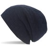 Hatstar Warm-lined, fine-knit women's, men's beanie hat with braided pattern