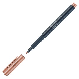 Faber-Castell Creative Studio Metallics Marker, Copper Canama, Single Marker, For Art, Craft, Drawing, Sketching, Home, School, University, Colouring
