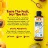 Barlean's Mango Peach Omega 3 Fish Oil Liquid Supplement with