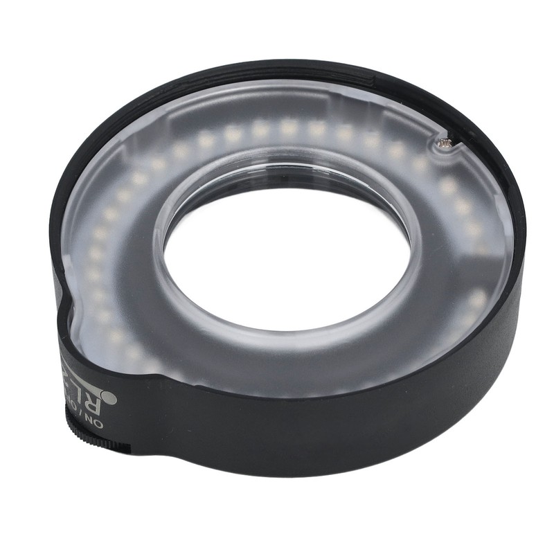 LED Polarized Ring Light Brightness Adjustable Anti Glare Oil Proof