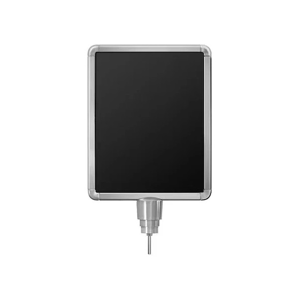 LAVI INDUSTRIES 50-1131DV/SA Sign Frame,Satin Aluminum,11" L,14" H