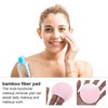 Healvian 12pcs Makeup Accessories Reusable Makeup Remover Pads Bamboo Fiber