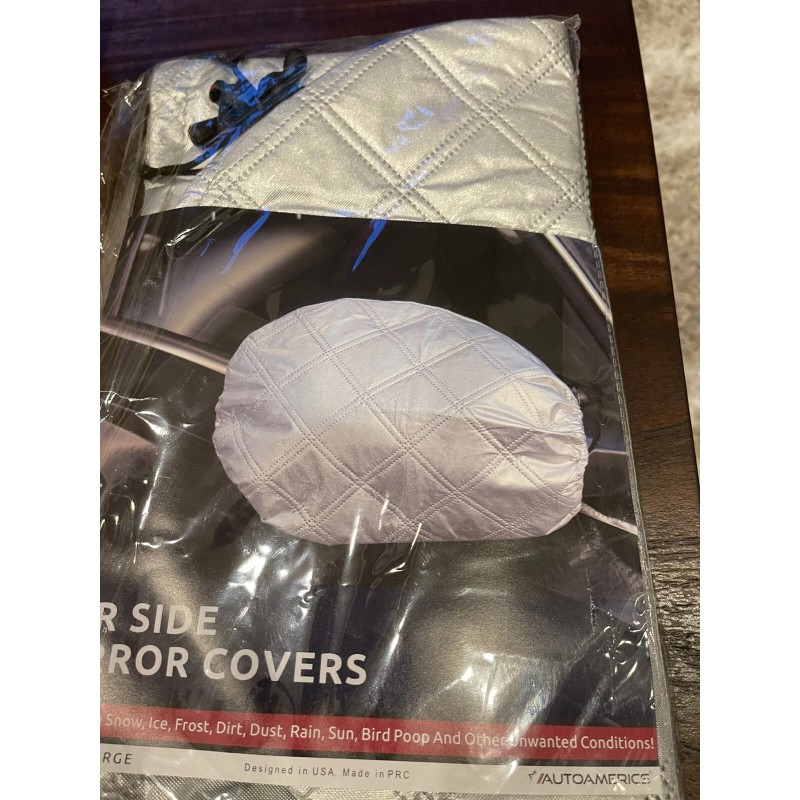 Automerics Car Side Mirror Covers Snow ,Ice ,Frost, Dirt, Dust,