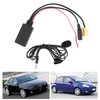 59.1in Bluetooth Radio Audio Cable Handsfree Car AUX Adapter with