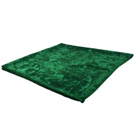 Homeford Velvet Dinner Cloth Napkin, 20-inch, 6-Count, Emerald