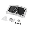 YDLMT Metal 3 Hole Curved Laydown License Plate Mount with