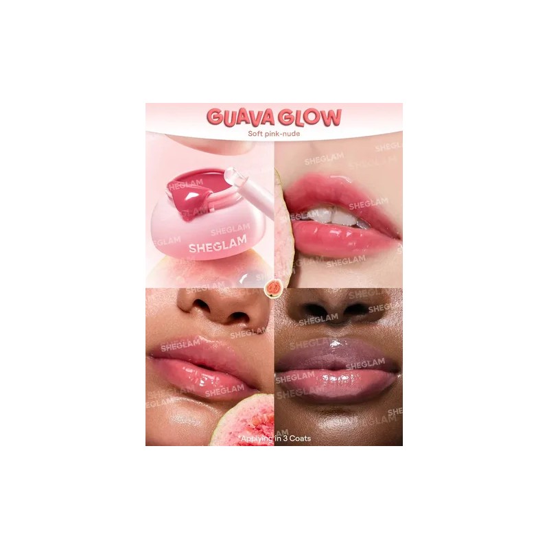 Sheglam Hydra Jelly Bálsamo Labial Hidratante - Guava Glow