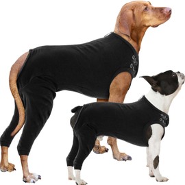 Nanaki Dog Surgery Suit Female Spay, Leg Sleeves for Dog Rear Legs, Doggy Onesie for Surgery Female, Doggy Recovery Suit Male Abdomen, Pet Wound Care Heal Protector, Surgical Suits for Pet Spay