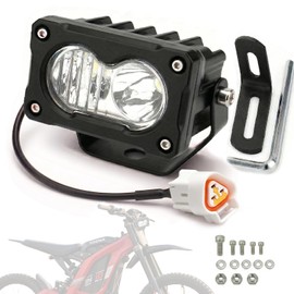 Yozma IN10 and IN10 Pro Ebike Headlight, 3-Hole Female Plug, 30W Baja Light