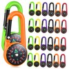 BESPORTBLE Pcs Carabiner Compass Keychains Lightweight Outdoor Navigation Tools for