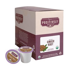 Organic Positively Botanicals Company, Ginger Root, K-Cup Compatible, 24 Pods