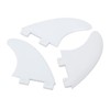3PCS Surfboard Fin Replacement PVC Paddle Board Fin Surfboard Accessory