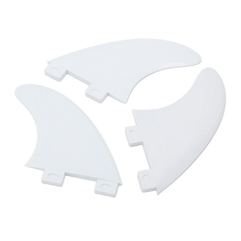 3PCS Surfboard Fin Replacement PVC Paddle Board Fin Surfboard Accessory