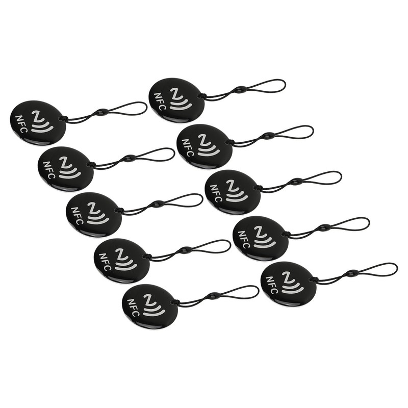 10 Pcs NFC Card 8Kbit Storage 13.56MHZ 106KBoud Rewritable Access