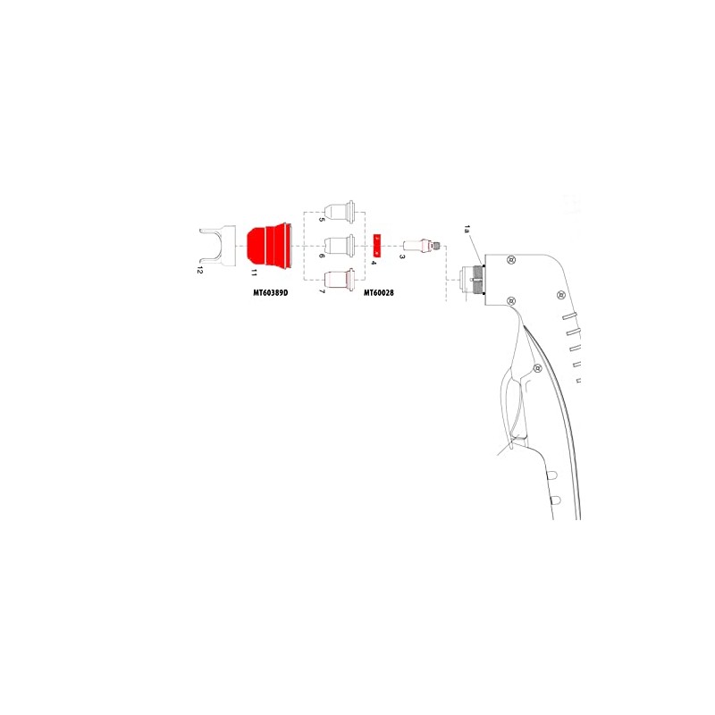 Theia Plasma | Retaining cap 56811 56255 with swirl ring