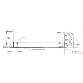 Acudor UF-5000 Universal Access Door Prime Coated (12" x 12")
