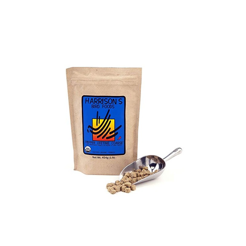 Fab Finches Harrisons Pepper Lifetime Coarse for birds (454g)