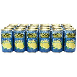 CASE OF 24 - ALOHA MAID 100% ALL NATURAL JUICE DRINK, MAKE IN HAWAII (LEMON ICED TEA)