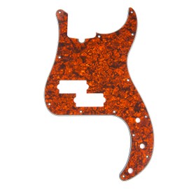 D’Andrea Precision Bass Pickguards for Electric Guitar, Orange Pearl