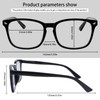 Sumkyle 3 Pack Progressive Multifocus Reading Glasses Blue Light Blocking