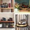 Retro Nostalgic Metal Crafts Car Models Ornaments Home Decoration for