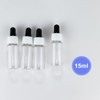 Kang&Chang 12pcs, 15ml, Plastic Dropper Bottles for Liquid
