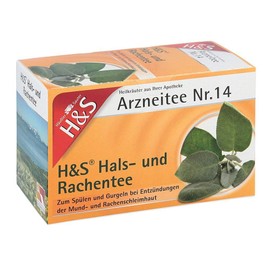 H&S Throat and Throat Tea Filter Bags 20 x 2.5 g