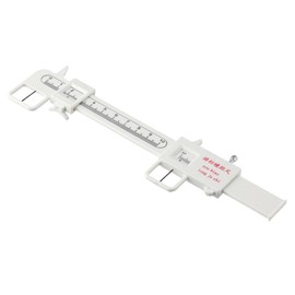SHUATI Eye Ophthalmic Tool White Convenient Plastic Pupil Distance Meter Useful Optical Vernier PD Ruler Medical Supplies