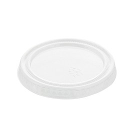 AmerCare PET Clear Portion Cup Lids, 1.5 to 2.5 Oz, Case of 2500