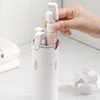 4 in 1 Refill Dispenser Travel Swimming Gym Bath Subdivision Empty Bottle Set Portable All-in-one Multi-Use Container / 4 in 1 리필 디스펜서 여행 수영 헬스 목욕 소분 공병세트 휴대용 일체형 다회용기