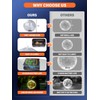14 Inch Inflatable Solar Floating Pool Lights IP68 Waterproof Auto
