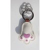 Noah Family UV Color Cat Hand Key Ring (Cow Leather)