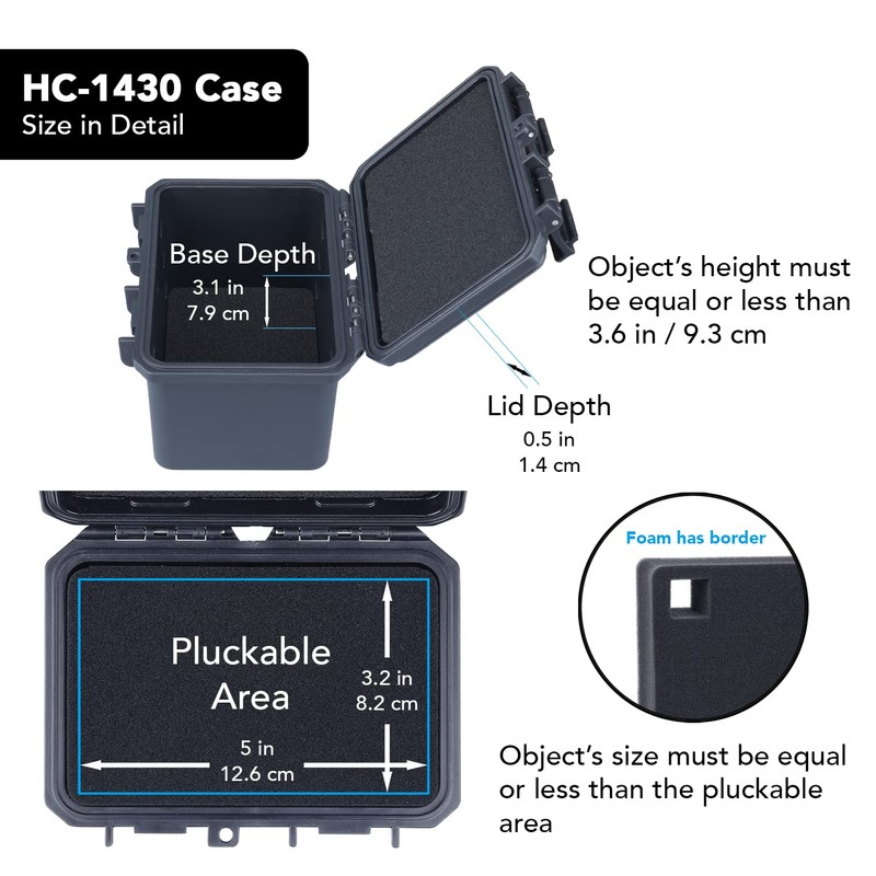 Lykus miniHC 30, black, tool box