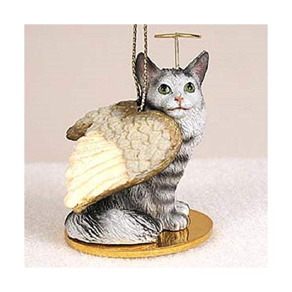 Conversation Concepts Maine Coon Ornament Tiny Angel Silver Maine Coone