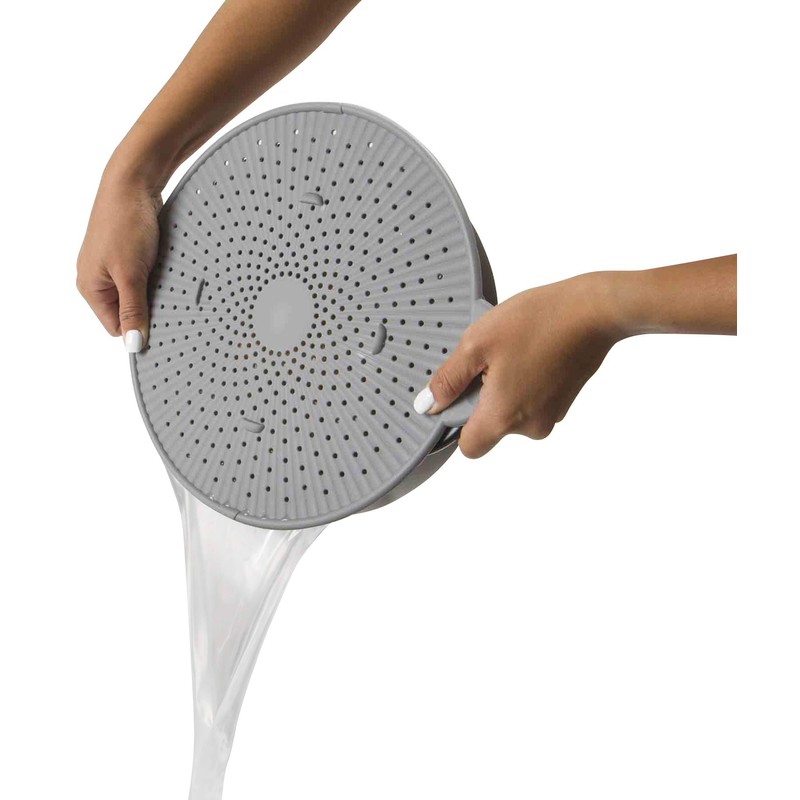 Simply Served Silicone Splatter Screen, Multi-Use Kitchen Tool, Protect Stovetop