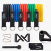 Resistance Bands Set,Anti-Snap Exercise Bands with Handles,Door Anchor and Ankle