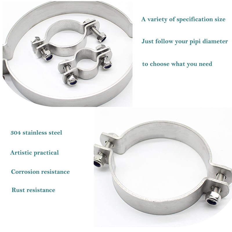 AKIHISA 2 Pack 3-1/2 Inch Heavy Duty Rigid Handleless Flat