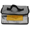 3Pcs Lipo Battery Safe Bag Fireproof Explosionproof Large Capacity Storage