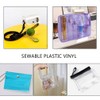 ONEART | 12 Gauge Clear Tinted Plastic Vinyl, 16"x48" See