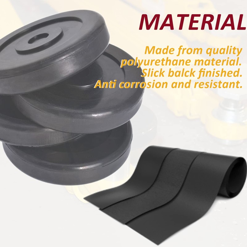 Bolaxin Round Rubber Arm Pads for BENDPAK DANNMAR Lift Set