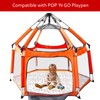 Hexagon Playpen Mat Compatible with POP 'N GO Baby Playpen,