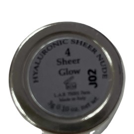 By Terry HYALURONIC SHEER ROUGE Fill & Plump Lipstick in 4. Sheer Glow  0.10 Oz