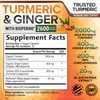 Turmeric Curcumin Supplement - 2000mg Organic Turmeric Per Serving -