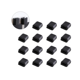 Neyiem Cable Clips, Cable Stand, Wall Storage, Home, Office Table, Car, Wire Fixer, Organization, Hidden Wiring, Strong Non-marking Double Sided Tape (Pack of 15), Black