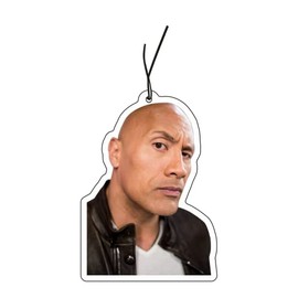 2 x Dwayne The Rock Johnson Air Freshener Car Fan Item, Car Fragrance Dispenser, Car Air Freshener, Car Fragrance Tree Set