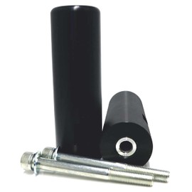 DMP USA Made Yam YZF-R3 YZF R3 2015 2016 2017 2018 Black No Cut Frame Sliders Also Fits ABS & Non ABS Models - 750-6129