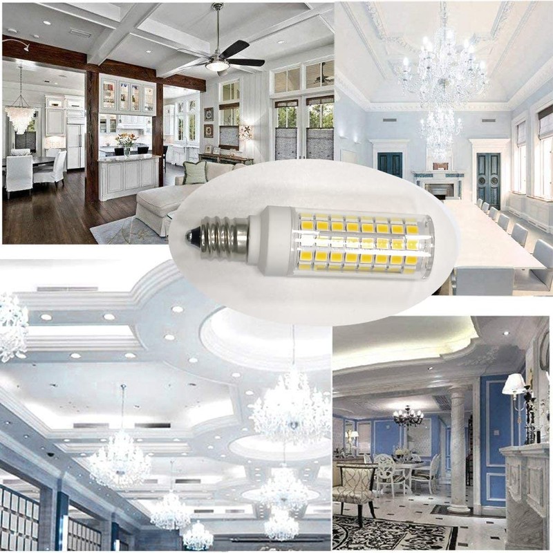 XRZT E12 Led Candelabra Light Bulbs 75W Replacement, T3/T4 Led
